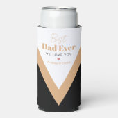 Beste vader ooit seltzer blikjeskoeler (Seltzer Voorkant)