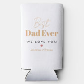 Beste vader ooit seltzer blikjeskoeler (Achterkant)