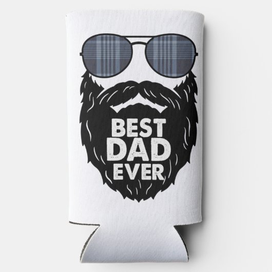 Beste vader ooit seltzer blikjeskoeler (Achterkant)