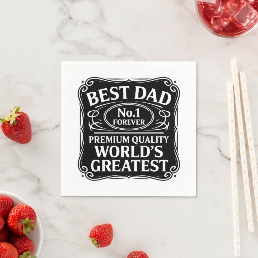 Beste vader ooit servet (Insitu)