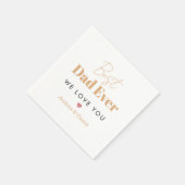 Beste vader ooit servet (Hoek)