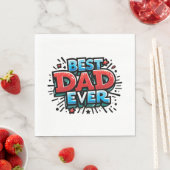Beste vader ooit servet (Insitu)