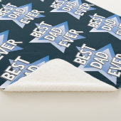 Beste vader ooit sherpa deken (3/4)