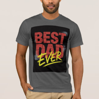Beste vader ooit Shirt - Bold Distressed Vaderdag