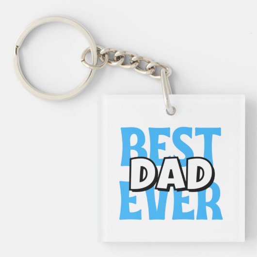Beste vader ooit sleutelhanger (voorkant)