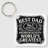 Beste vader ooit sleutelhanger (Voorkant)