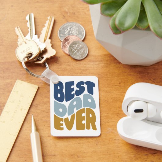 Beste vader ooit sleutelhanger (Bureau)