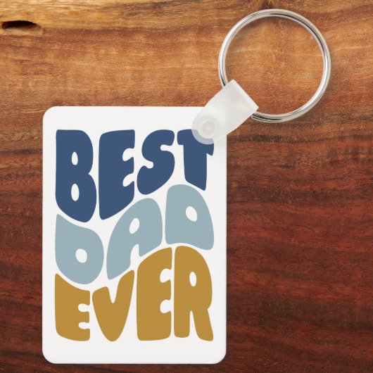 Beste vader ooit sleutelhanger (Achterkant)