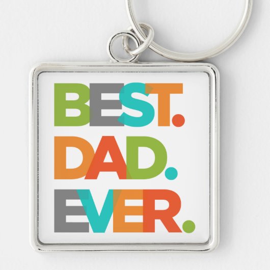 Beste vader ooit sleutelhanger (Voorkant)