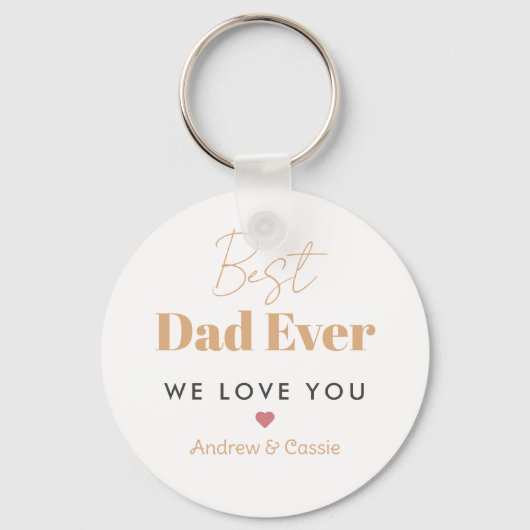 Beste vader ooit sleutelhanger (Achterkant)