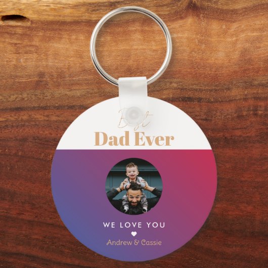 Beste vader ooit sleutelhanger (Voorkant)