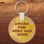 Beste vader ooit! sleutelhanger (Voorkant)