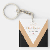 Beste vader ooit sleutelhanger (voorkant)