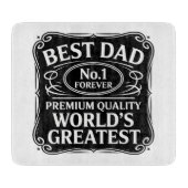 Beste vader ooit snijplank (Voorkant)