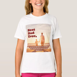 Beste vader ooit Spreuken 20:7 Christelijk Bijbelv T-shirt