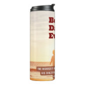 Beste vader ooit Spreuken 20:7 Christelijk Bijbelv Thermosbeker (Gedraaid links)