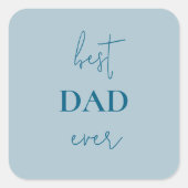Beste vader ooit Sticker | Vaderdag Gift (Voorkant)