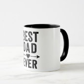 Beste vader ooit - Stijlvolle cadeau Mok (Voorkant rechts)