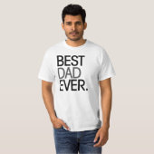 Beste vader ooit t-shirt (Voorkant volledig)