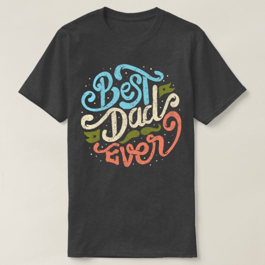 Beste vader ooit t-shirt (Design voorkant)