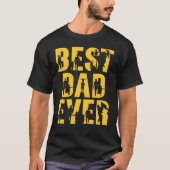 Beste vader ooit t-shirt (Voorkant)