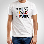 Beste vader ooit t-shirt