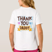 Beste vader ooit t-shirt (Achterkant)