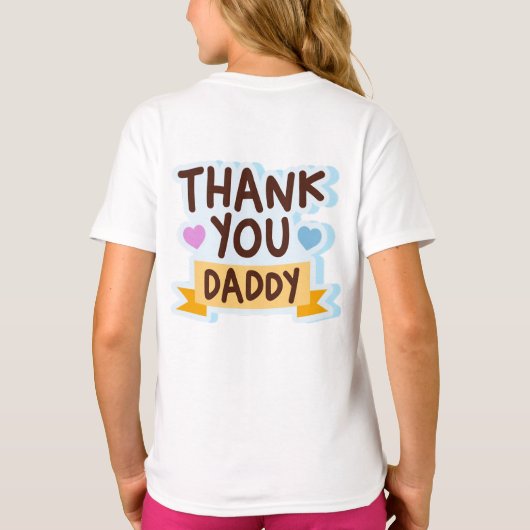 Beste vader ooit t-shirt (Achterkant)