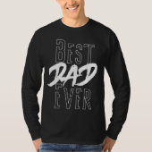 Beste vader ooit T-Shirt (Voorkant)