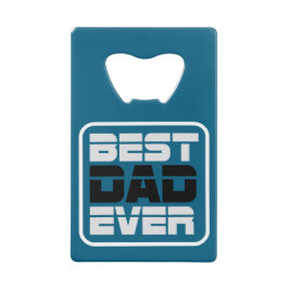 Beste vader ooit T-Shirt Creditkaart Flessenopener