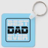 Beste vader ooit T-Shirt Sleutelhanger (Achterkant)