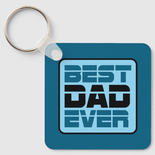 Beste vader ooit T-Shirt Sleutelhanger (Voorkant)