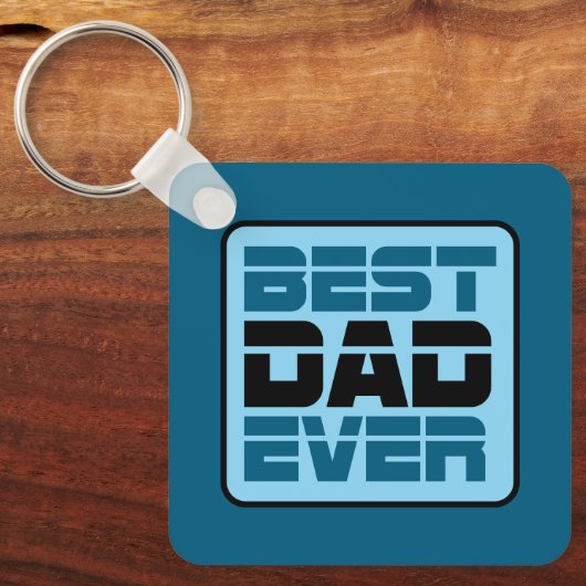 Beste vader ooit T-Shirt Sleutelhanger (Voorkant)