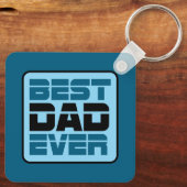 Beste vader ooit T-Shirt Sleutelhanger (Achterkant)