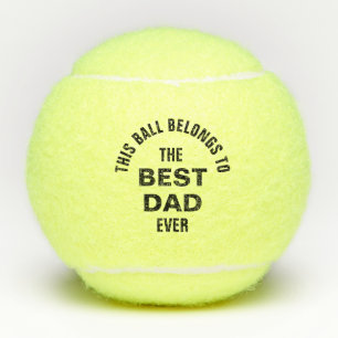 Beste vader ooit tennisballen
