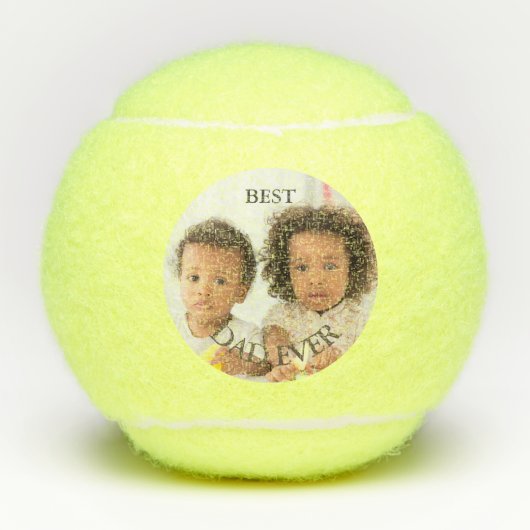 Beste vader ooit tennisballen (Voorkant)