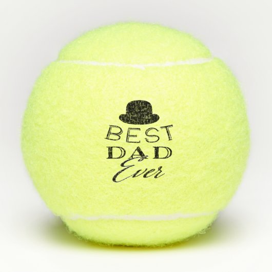 Beste vader ooit tennisballen (Voorkant)