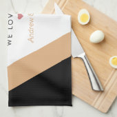 Beste vader ooit theedoek (Quarter Fold)