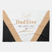 Beste vader ooit theedoek (Horizontaal)