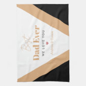 Beste vader ooit theedoek (Verticaal)