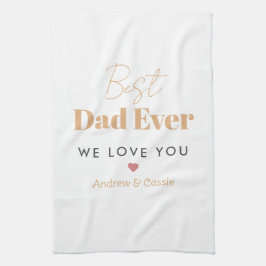 Beste vader ooit theedoek