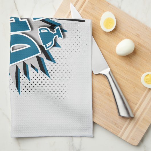 Beste vader ooit theedoek (Quarter Fold)