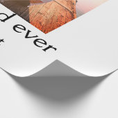 Beste vader ooit toevoegen naam afbeelding vaders cadeaupapier (Hoek)