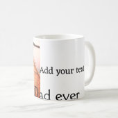 Beste vader ooit toevoegen naam afbeelding vaders  koffiemok (Voorkant rechts)