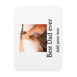 Beste vader ooit toevoegen naam afbeelding vaders  magneet