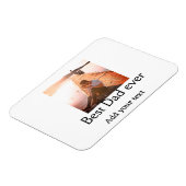 Beste vader ooit toevoegen naam afbeelding vaders  magneet (Linkerzijde)