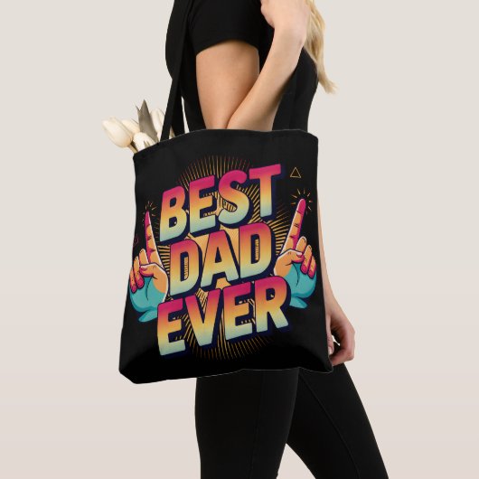 Beste vader ooit tote bag (Dichtbij)
