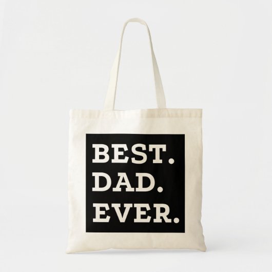 Beste vader ooit tote bag (Voorkant)