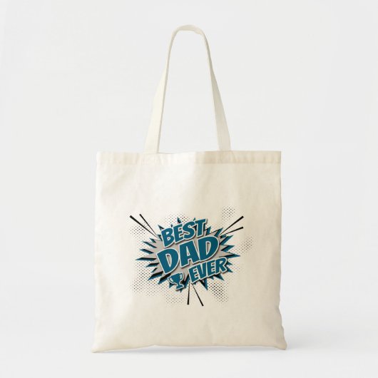 Beste vader ooit tote bag (Voorkant)