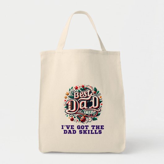 Beste vader ooit tote bag (Voorkant)